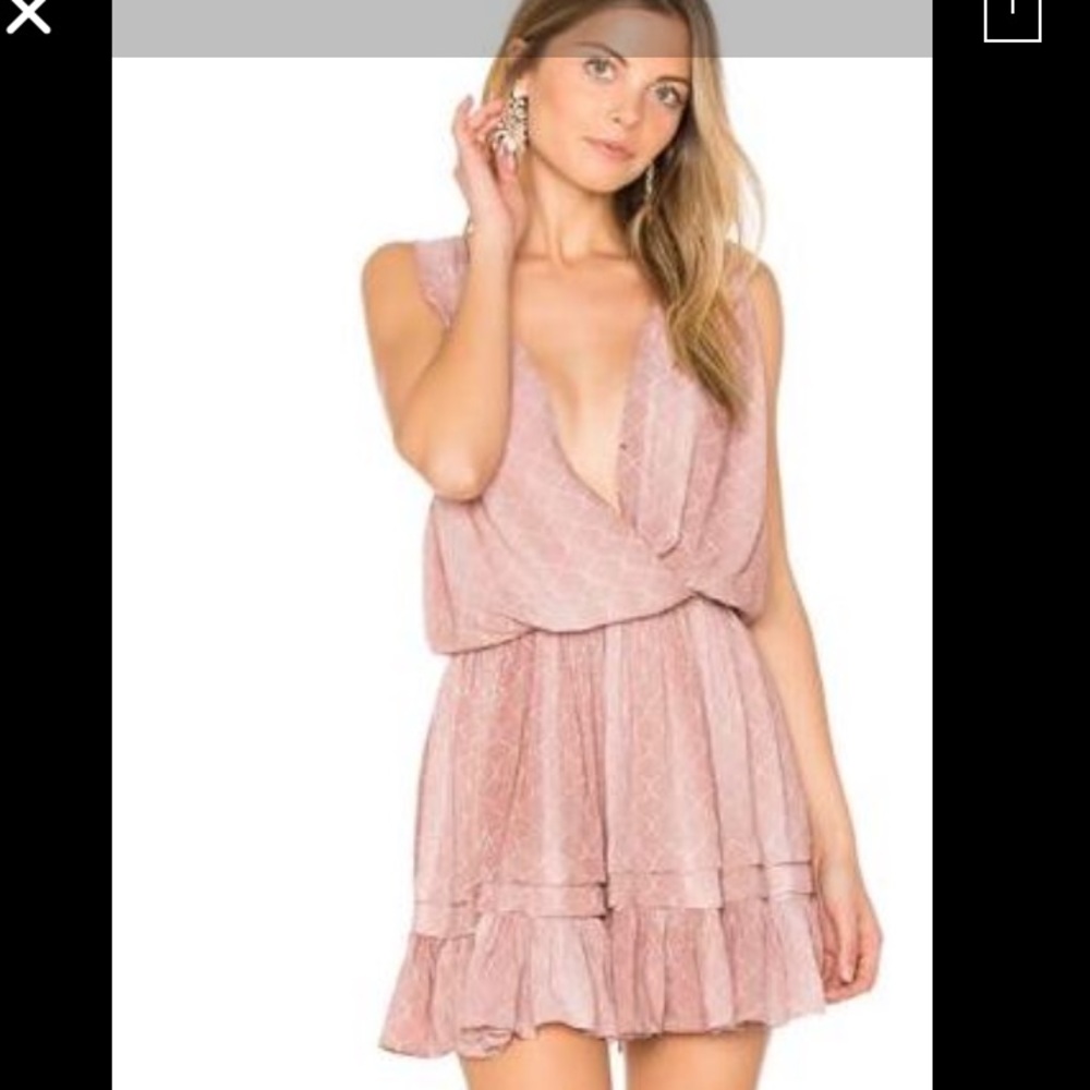 Mini tan Indah dress